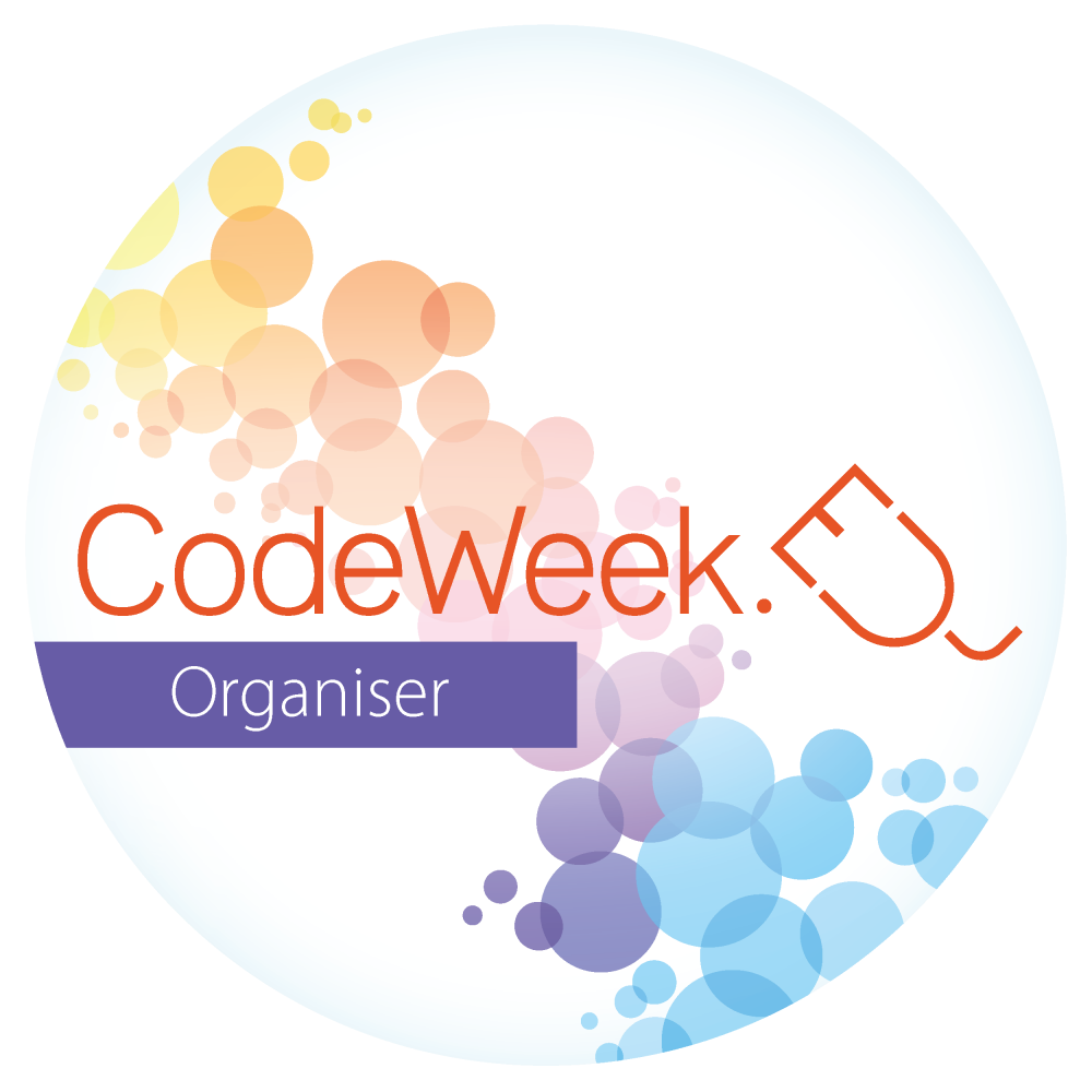 Odznaka uczestnika - organizatora CodeWeek 